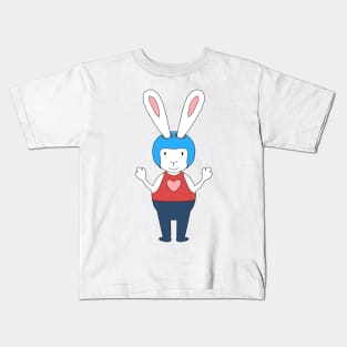 Cycling rabbit Kids T-Shirt